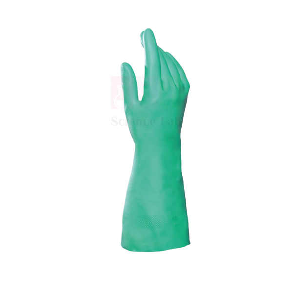 Gloves, Heavy-duty, Rubber/Nitrile, Large